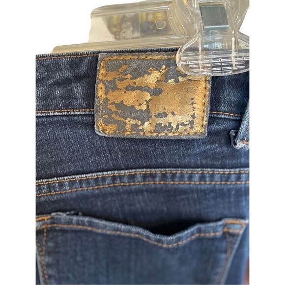 Anne Klein Women's Skinny Jeans Missy Denim Stretchy Side Zip Dark Wash Size 12 - Picture 6 of 15